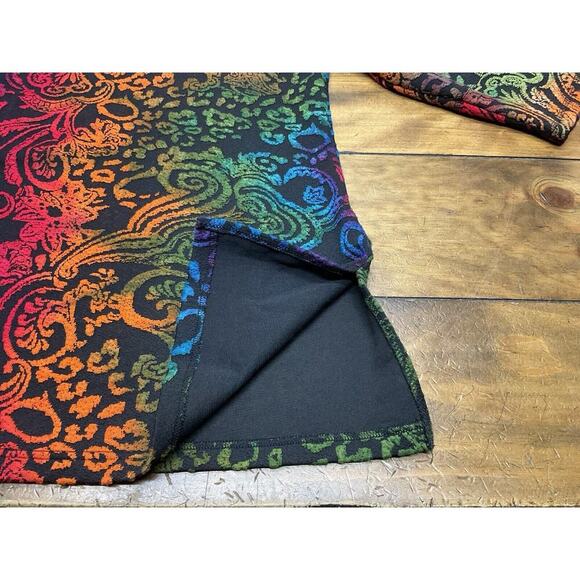 Ali Miles Women's 3XL Multicolor 3/4 Sleeve Top - Picture 3 of 10